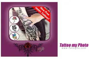 دانلود نرم افزار Tattoo my Photo 2.0 v2.87 تاتو روی عکس برای اندروید