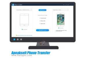 انتقال اطلاعات بین دو گوشی آیفون و اندروید Apeaksoft Phone Transfer 1.0.26