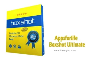 دانلود نرم افزار Appsforlife Boxshot Ultimate 5.7.2 برنامه طراحی مدل‌های سه بعدی