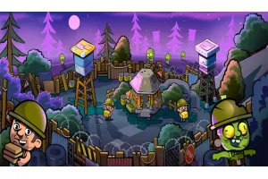 دانلود بازی برج‌ دفاعی علیه زامبی‌ برای اندروید Zombie Towers 13.0.119