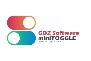 دانلود نرم افزار مدیریت آسان تنظیمات ویندوز GDZ Software miniTOGGLE 1.2
