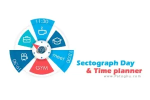 دانلود نرم افزار مدیریت زمان و برنامه های روزانه Sectograph Day &amp; Time planner v5.40 برای اندروید