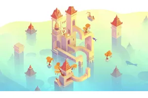 دانلود بازی دره یادبود 3 برای اندروید Monument Valley 3 v1.0.14999