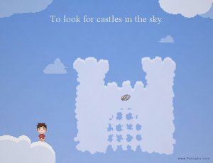 دانلود بازی کم حجم قلعه هایی در آسمان Castles in the Sky برای کامپیوتر - ویژه‌ی تشویق بچه‌ها برای خوابیدن