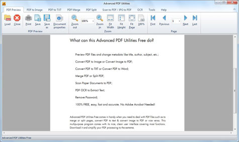 Advanced PDF Utilities