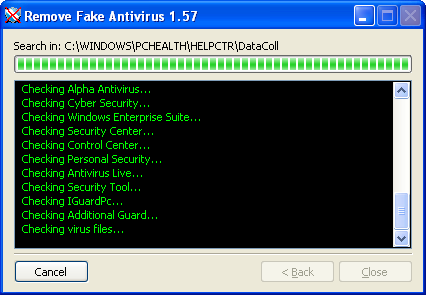 Remove Fake Antivirus