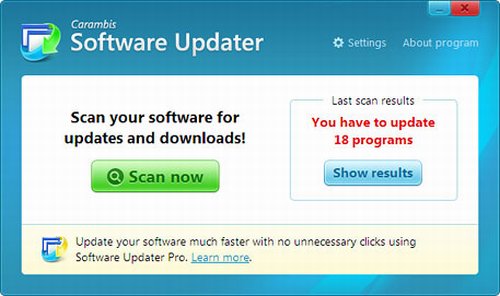 Carambis Software Updater