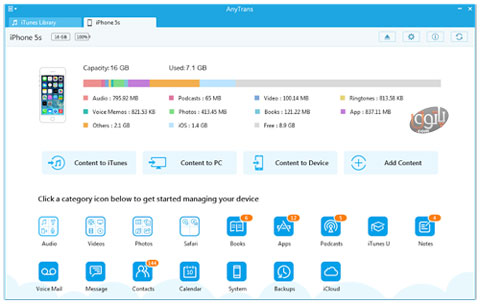 انتقال فایل به آیفون و آیپاد AnyTrans 4.1.0