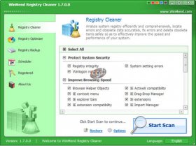 بهینه سازی رجیستری WinMend Registry Cleaner 1.7.0