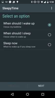 محاسبه زمان خواب و بیداری شما SleepyTime Bedtime Calculator PLUS 2.4.3