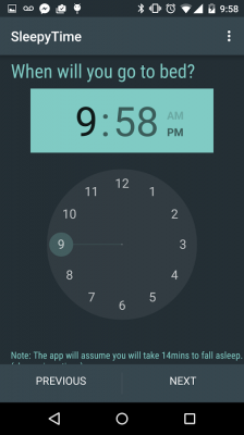 محاسبه زمان خواب و بیداری شما SleepyTime Bedtime Calculator PLUS 2.4.3