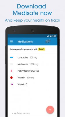 ابزار مفید یادآوری مصرف دارو برای اندروید MediSafe Meds & Pill Reminder v7.43.04755