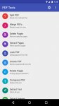 مجموعه ابزارهای مختلف برای کار روی پی دی اف در اندروید PDF Tools v3.1