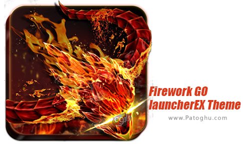 دانلود نرم افزار Firework GO launcherEX Theme برای اندروید