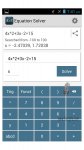 دانلود نرم افزار Equation Solver برای اندروید