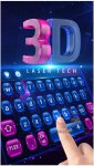 دانلود 3D Laser tech keyboard برای اندروید