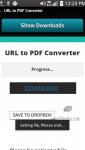 دانلود URL to PDF Converter برای اندروید