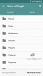 دانلود File Widget برای اندروید
