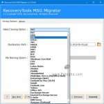 دانلود RecoveryTools MSG Migrator برای ویندوز