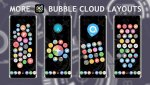 دانلود Bubble Cloud widgets برای اندروید