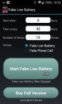 دانلود Fake Low Battery برای اندروید