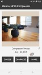 دانلود Minimal JPEG Compressor برای اندروید