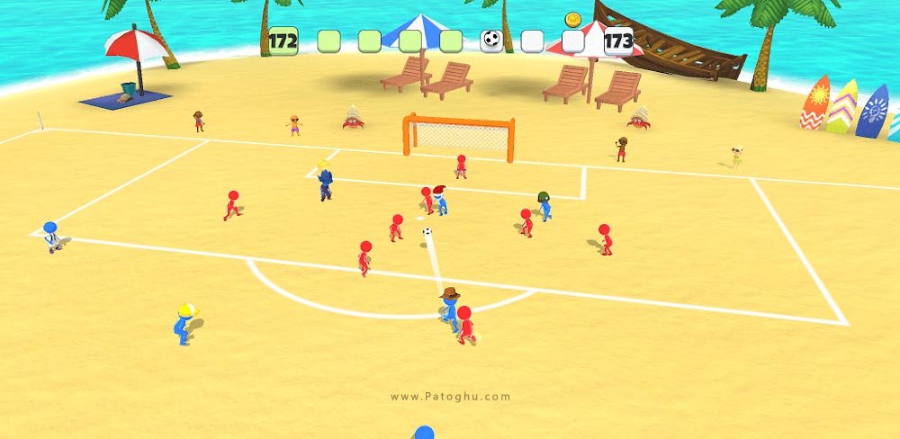 دانلود بازی Super Goal - Soccer Stickman v0.0.47 مود - نصب بازی استیکمن فوتبالیست برای اندروید