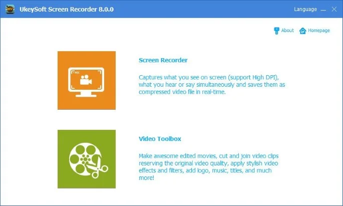 UkeySoft Screen Recorder