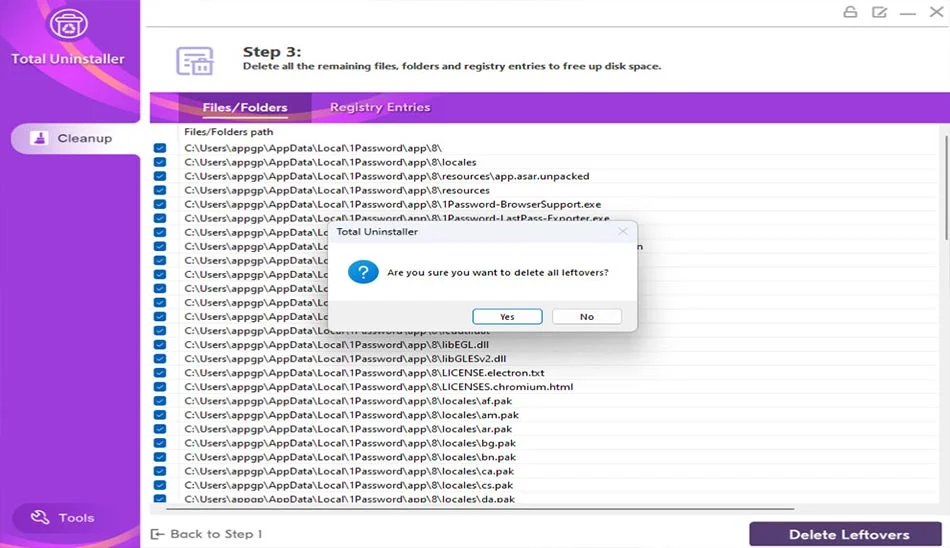 دانلود نرم افزار Total Uninstaller 2024 3.0.0.729 برنامه حذف کامل برنامه‌ها، فایل‌های باقیمانده