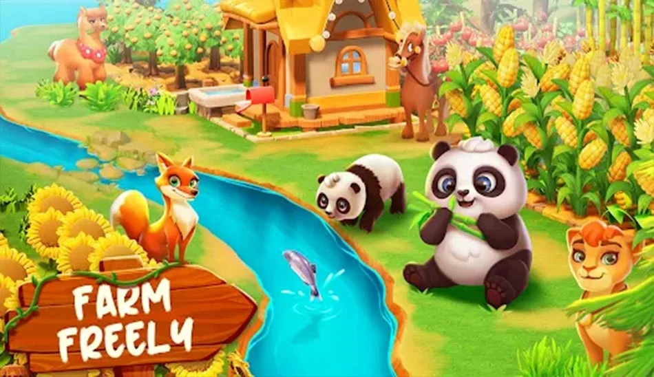 دانلود بازی مزرعه خانوادگی برای اندروید Family Farm Adventure v1.45.101