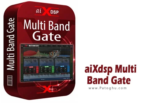 دانلود نرم افزار aiXdsp Multi Band Gate v3.0.7 برنامه پردازش و کنترل پهنای باندهای مختلف صدا