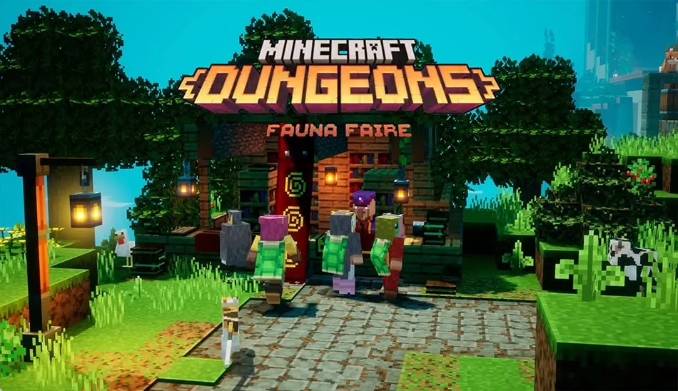 دانلود نسخه فشرده بازی Minecraft Dungeons Fauna Faire برای PC