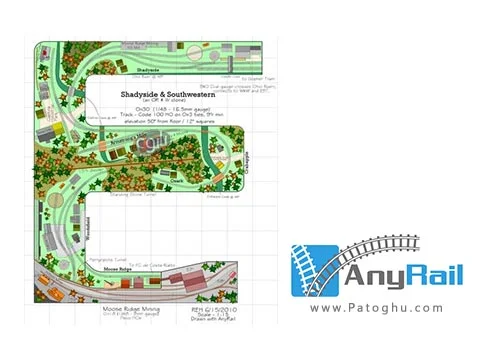 دانلود نرم افزار AnyRail 7.51 برنامه طراحی و مدل‌سازی راه‌آهن