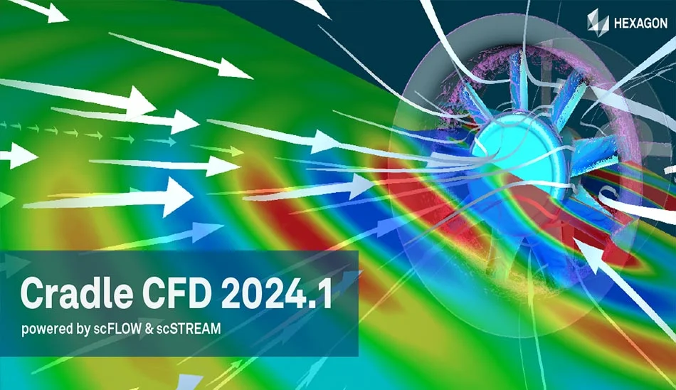 دانلود Cradle CFD 2024.1 (x64) برنامه شبیه سازی CFD