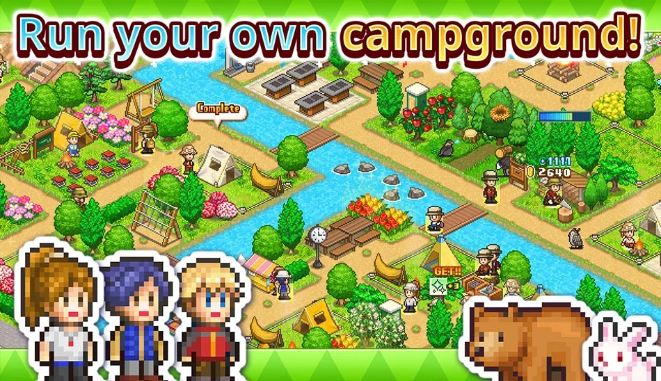 دانلود بازی داستان کمپ جنگل برای اندروید Forest Camp Story v1.3.0