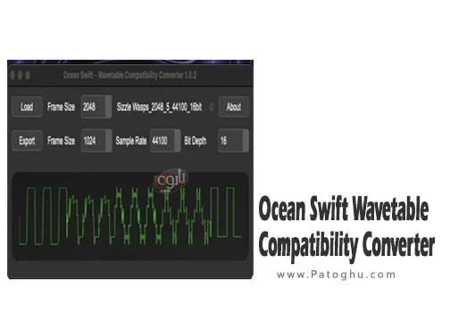 دانلود نرم افزار POcean Swift Wavetable Compatibility Converter v1.1.0 تبدیل فرمت‌های نوعی موسیقی به یکدیگر