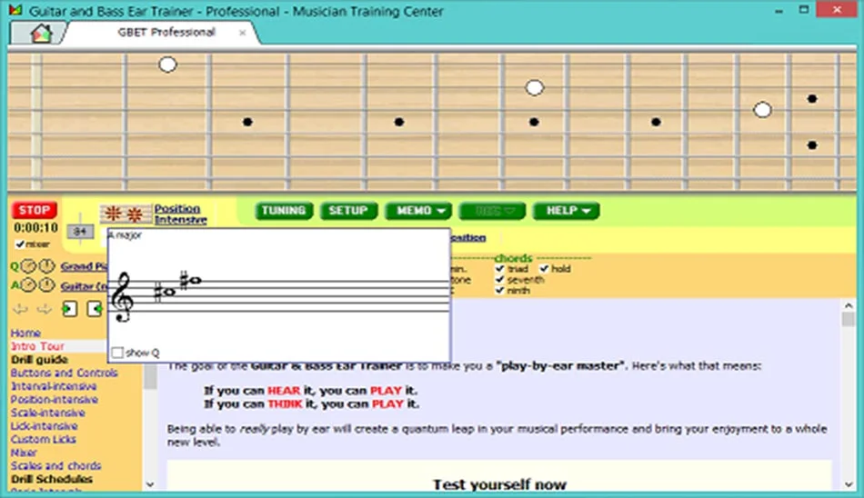 دانلود نرم افزار Musician Training Center 3.1.5.57 آموزش و یادگیری سبکهای موسیقی